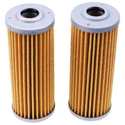 DURAFORCE 2PCS Fuel Filter Element 49019-0026 for 2016 - 2025 Kawasaki Mule PRO DX DXT