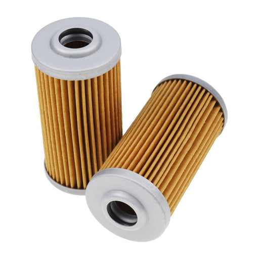 DURAFORCE 2PCS Fuel Filter for John Deere 415 425 445 455 650 670 750 X595 X595SE X495