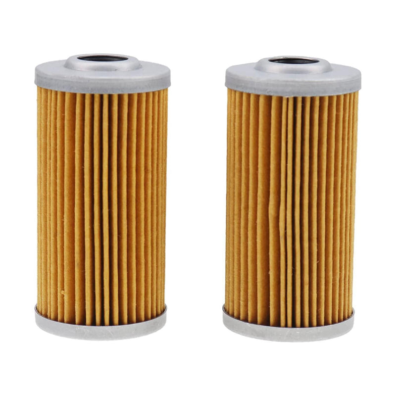 DURAFORCE 2PCS Fuel Filter for John Deere 415 425 445 455 650 670 750 X595 X595SE X495