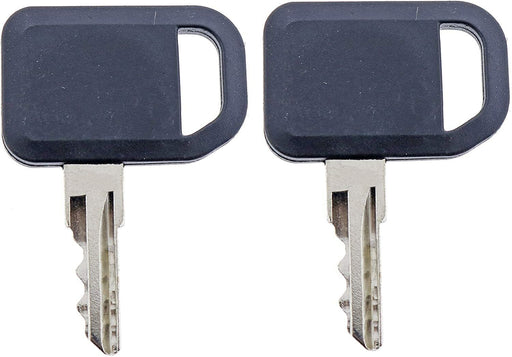 DURAFORCE 2PCS Ignition Key AM131841 for John Deere Gator Bobcat Gehl Heavy Equipment