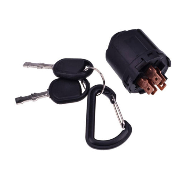 DURAFORCE 2PCS Ignition Switch w/2 Key Fits AYP 144921 154855 163088 178744 532178744