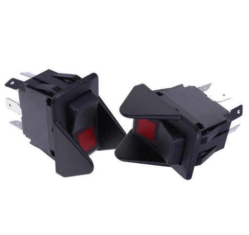 DURAFORCE 2PCS New 30T37620 Switch, Rocker 6 terminal Dump Truck for Muncie Products