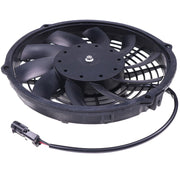 DURAFORCE 2PCS New Automotive 30100435 10" Low Profile Fan - Pull / Curved