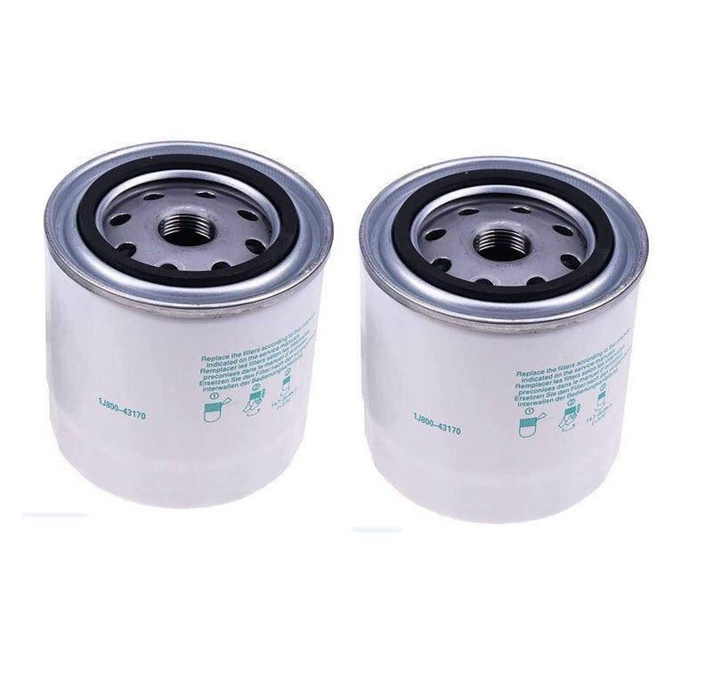 DURAFORCE 2PCS New For LF17543 Fleetguard Filter, Lube (Replacement for HHK7014070)