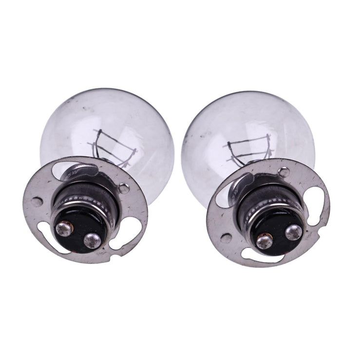 DURAFORCE 2PCS New Headlight Bulbs for Kubota L175 L1500 L225 L345 Tractor 12V,35/35W