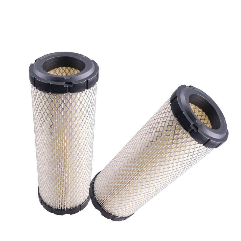DURAFORCE 2PCS Outer Air Filter 129087-12510 129004-12520 for Yanmar SX3100 EX2900 EX3200