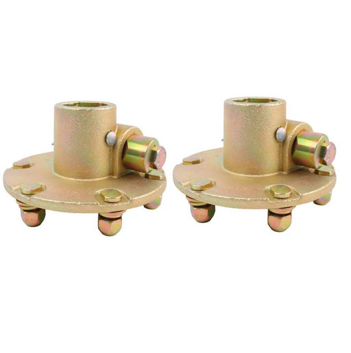 DURAFORCE 2PCS Rear Wheel Hub H6640-17300 for Kubota B1700 B2100 B2400 B7500 B7610