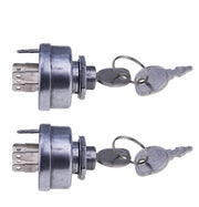 DURAFORCE 2PCS Starter Ignition Switch for Exmark 109-4736 103-0206 Lazer Z Toro Z Master