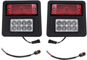 DURAFORCE 2PCS Tail Light Assembly 6670284 for Bobcat T190 T200 T250 T300 T320 T550 T630