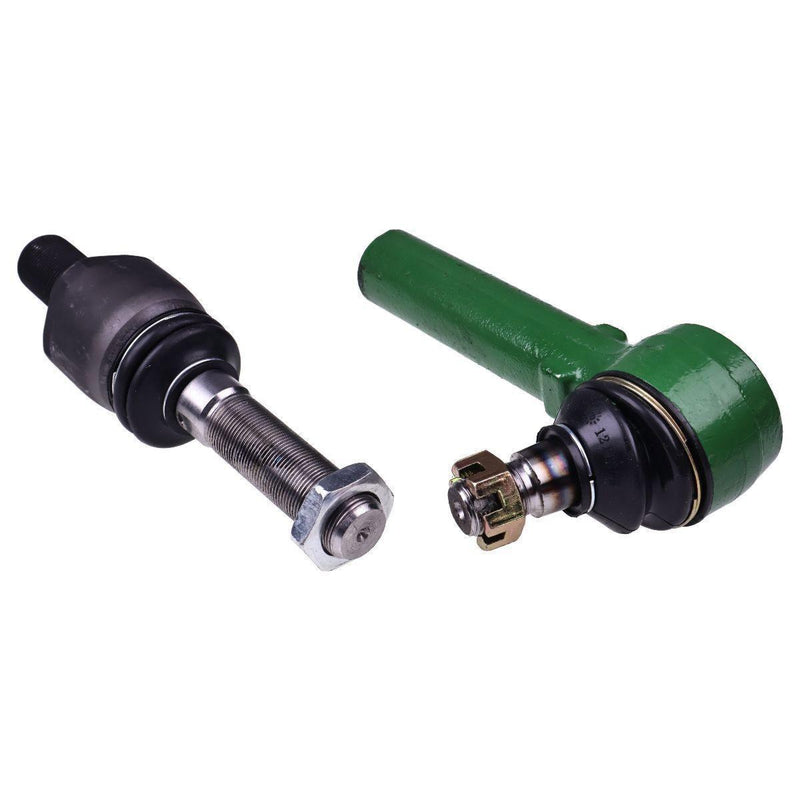 DURAFORCE 2PCS Tie Rod AL166369 for John Deere Engine 4045 6068 Tractor 6020 6100 6105