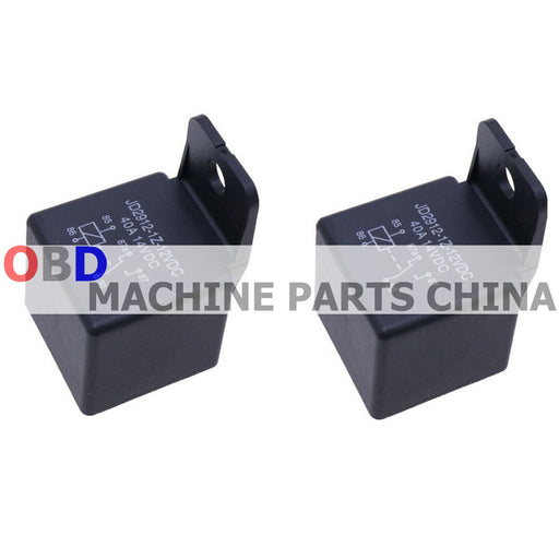 DURAFORCE 2PK For Bobcat 7374708 12V 5-Terminal Sealed Waterproof Starter Relay