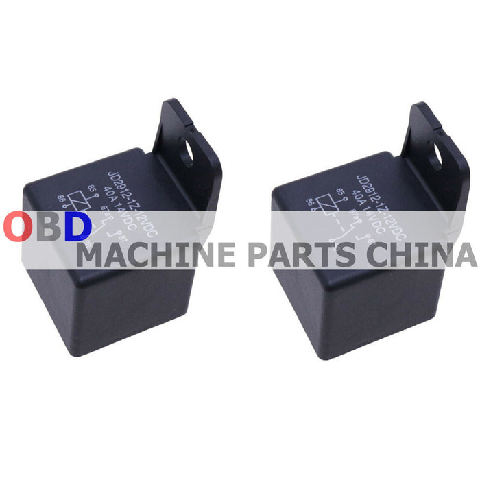 DURAFORCE 2PK For Bobcat 7374708 12V 5-Terminal Sealed Waterproof Starter Relay