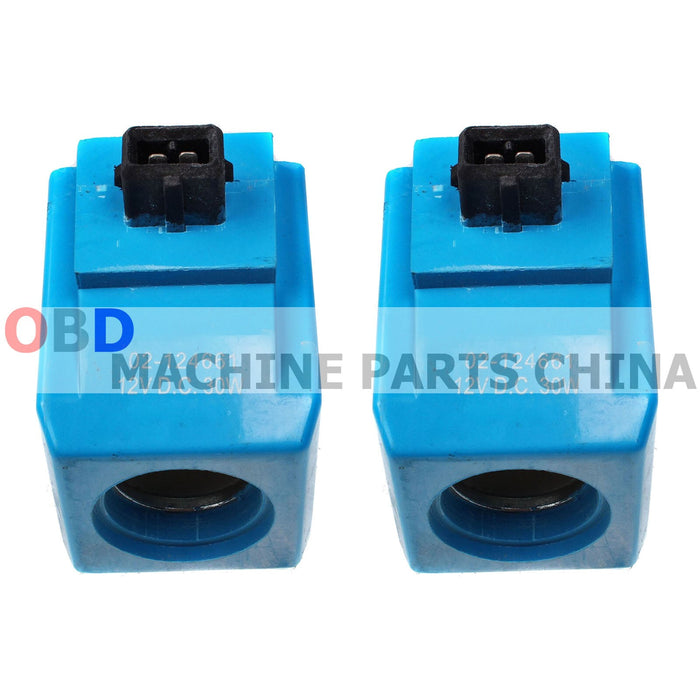 DURAFORCE 2X Solenoid Coil 02/124661 02124661 477/00824 for Eaton Vickers Solenoid 12V 30W