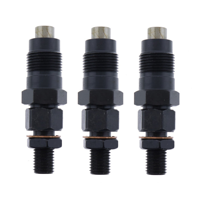 DURAFORCE 3 PCS Fuel Injector for Kubota TG1860 G1700 G1800 G1800-S G1900 G1900-S T1600H
