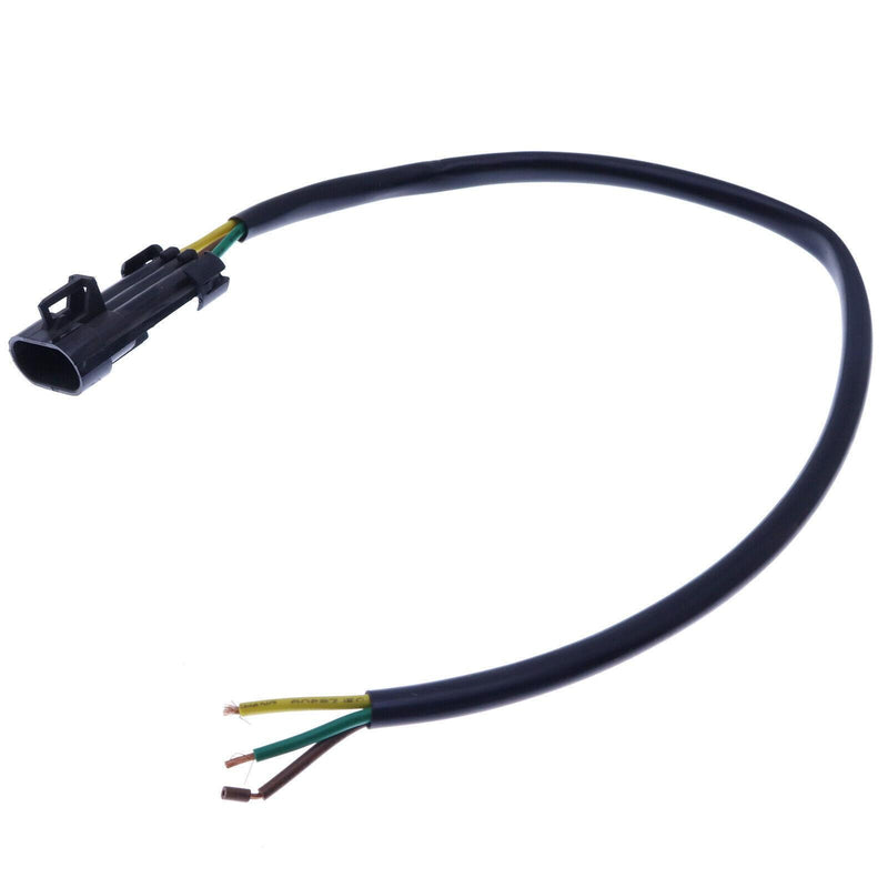 DURAFORCE 3-PIN Connector Wiper Motor Plug W/ Wire for Bobcat S100 S130 T140 T180 T190