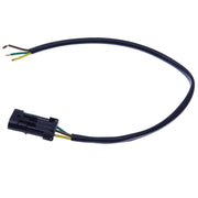 DURAFORCE 3-PIN Connector Wiper Motor Plug W/ Wire for Bobcat S100 S130 T140 T180 T190