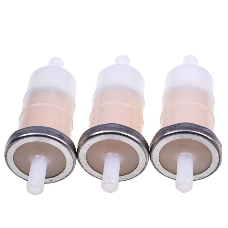 DURAFORCE 3PCS 3/8" In Line Fuel Filter 16900-MG8-003 for Honda CBR600 CBR900