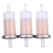 DURAFORCE 3PCS 3/8" In Line Fuel Filter 16900-MG8-003 for Honda CBR600 CBR900