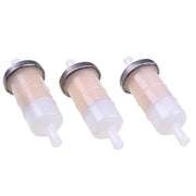 DURAFORCE 3PCS 3/8" In Line Fuel Filter 16900-MG8-003 for Honda CBR600 CBR900
