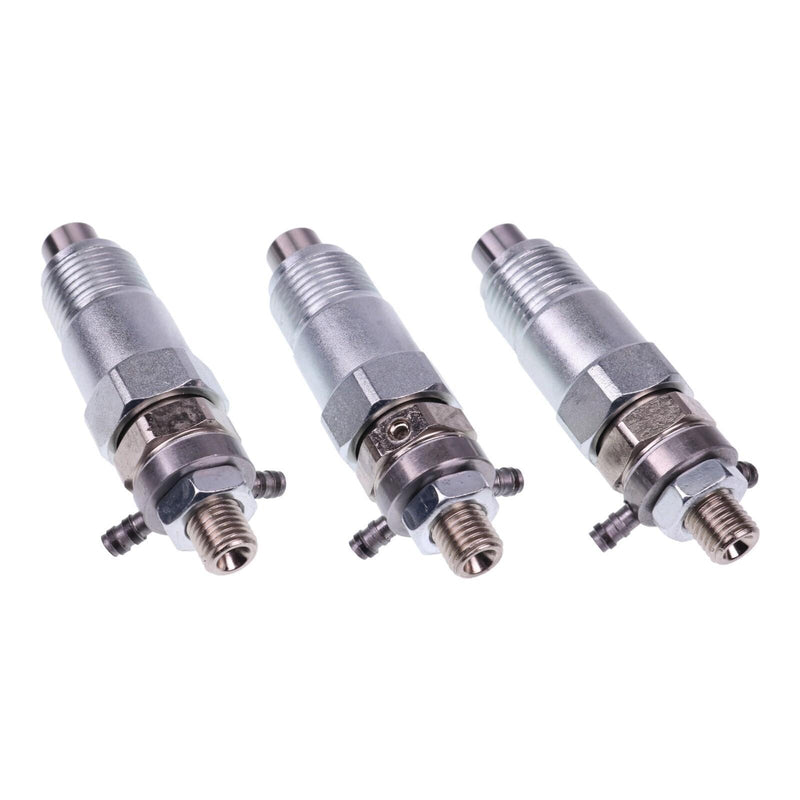DURAFORCE 3PCS Fuel Injector for Kubota D750 D850 D950 D1302 D1402 V1702 V1902