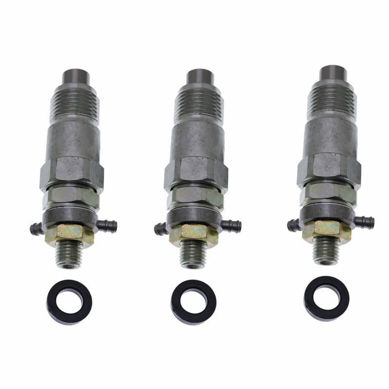 DURAFORCE 3X Fuel Injectors Nozzel for Kubota D1302 D1402 V1702 V1902 Engine 15271-53000