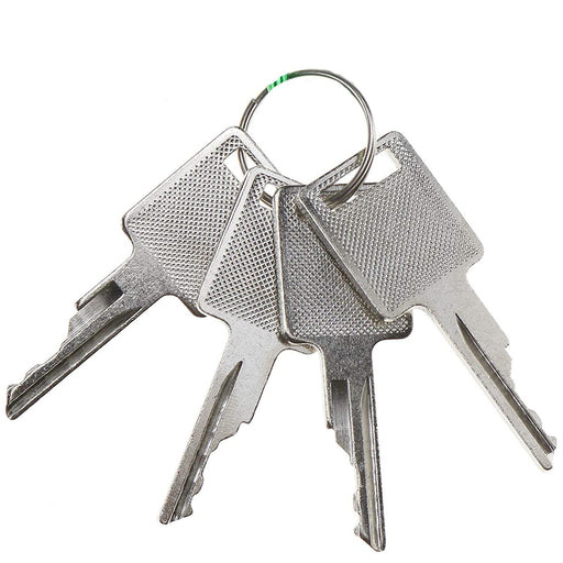 DURAFORCE 4 Cut Ignition Keys For Case 1838 1840 1835B 1835C 1845B 184 Skid Steer Loader