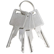 DURAFORCE 4 Cut Ignition Keys For Case 1838 1840 1835B 1835C 1845B 184 Skid Steer Loader