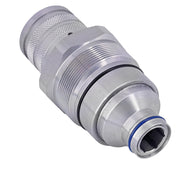 DURAFORCE 47396761 Female Flat Face Quick Coupler For Case New Holland Loaders