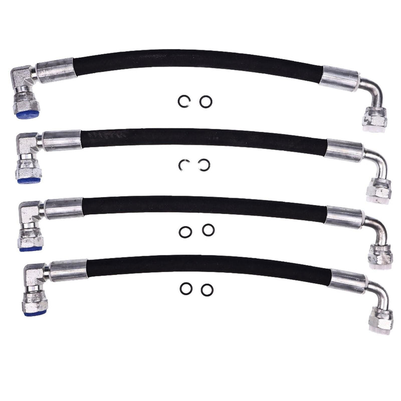 DURAFORCE 4PCS AW29374 5800psi Xtreme-Duty Hydraulic Hoses for John Deere AW29374