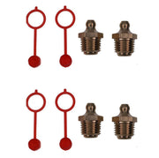 DURAFORCE 4PCS For Bobcat 751 753 763 773 843 853 863 864 Skid Grease Zerk Fitting 743332