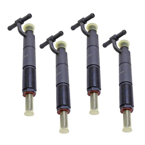 DURAFORCE 4PCS Fuel Injector 6204-11-3500 for Komatsu 4D95 4D95L S4D95LE S6D102E
