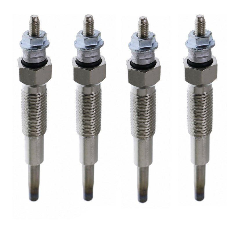 DURAFORCE 4PCS Glow Plugs for Caterpillar CAT 247B 257B 216B 226B 232B 242B 3024C 3024T