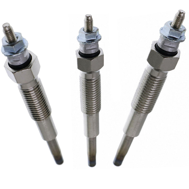 DURAFORCE 4PCS Glow Plugs for Caterpillar CAT 247B 257B 216B 226B 232B 242B 3024C 3024T