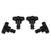 DURAFORCE 4PCS Top Window Knob Kit 6681614 for Bobcat T110 T140 T180 T190 T200 T250 T300
