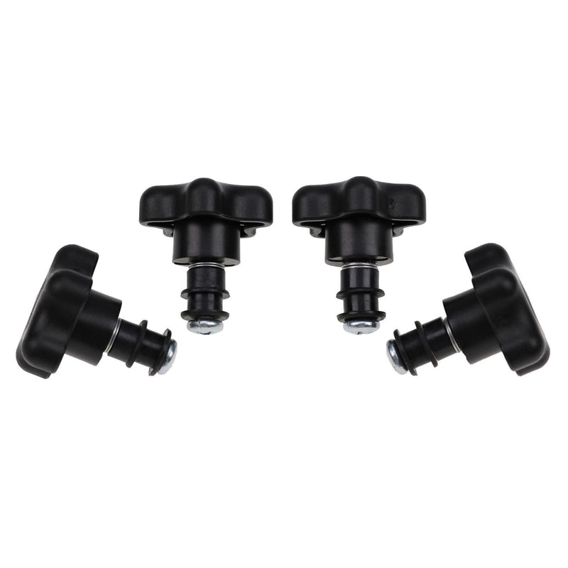 DURAFORCE 4PCS Top Window Knob Kit 6681614 for Bobcat T110 T140 T180 T190 T200 T250 T300