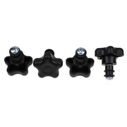 DURAFORCE 4PCS Top Window Knob Kit 6681614 for Bobcat T110 T140 T180 T190 T200 T250 T300