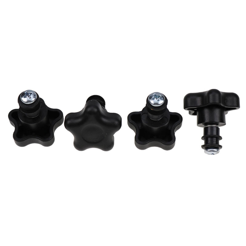 DURAFORCE 4PCS Top Window Knob Kit 6681614 for Bobcat T110 T140 T180 T190 T200 T250 T300