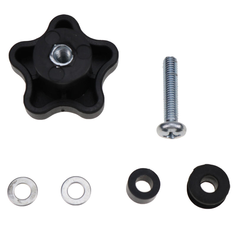 DURAFORCE 4PCS Top Window Knob Kit 6681614 for Bobcat T110 T140 T180 T190 T200 T250 T300