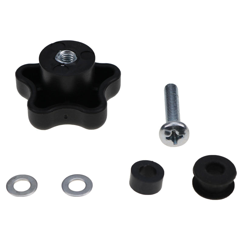 DURAFORCE 4PCS Top Window Knob Kit 6681614 for Bobcat T110 T140 T180 T190 T200 T250 T300