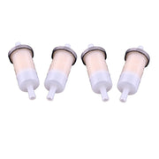 DURAFORCE 4x 3/8" Fuel Filter 4TV-24560-00-00 for Yamaha YZF600R YZF1000R YZF-R1 YZF-R6