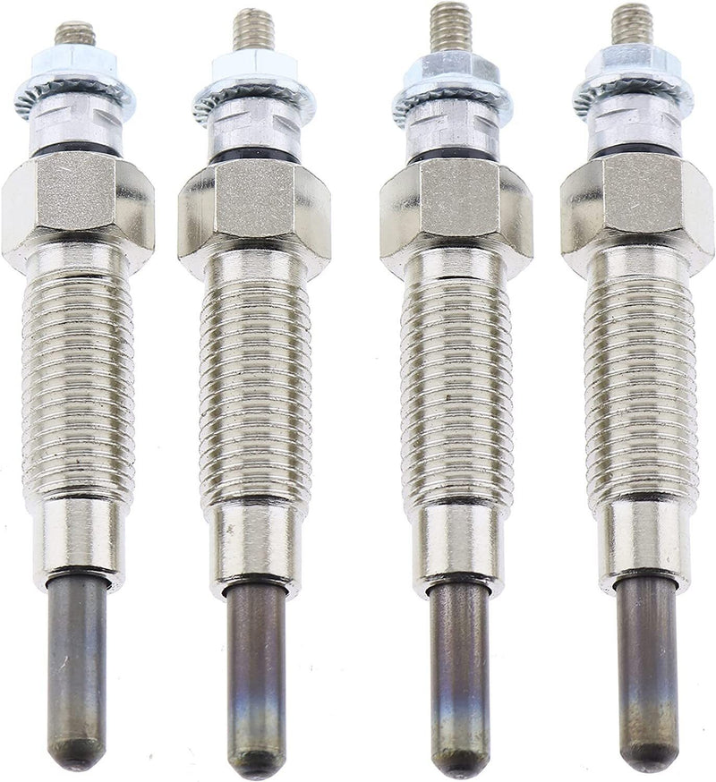 DURAFORCE 4X Glow Plugs 15521-65510 for Kubota L2050DT L355SS R410BL2350F M4950 M4950DT