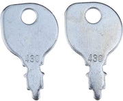 DURAFORCE 4x Ignition Keys M40718 for John Deere 110 112 120 140 210 212 316 317 318 116