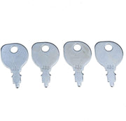 DURAFORCE 4x Ignition Keys M40718 for John Deere 110 112 120 140 210 212 316 317 318 116