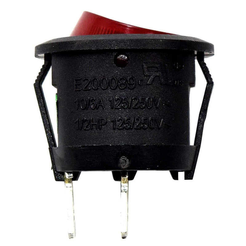 DURAFORCE 5-Pack HQRP On Off Power Switch for Hoover Upright Vacuums, 440003992 270046001