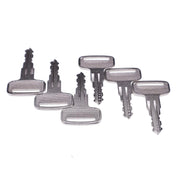 DURAFORCE 5PCS Keys 6896 for Manitou Clarke Linde Polaris Landpride Zero Wacker Neuson