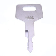 DURAFORCE 5X Ignition Keys H806 Heavy Equipment Keys for Takeuchi Hitachi Gehl 17001-00019
