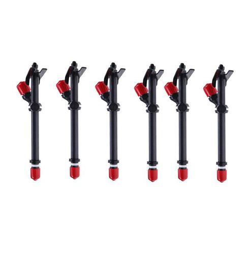 DURAFORCE 6 PCS Fuel Injector AR89564 for John Deere 450C 450D 450G 350 1020 2020 JD300