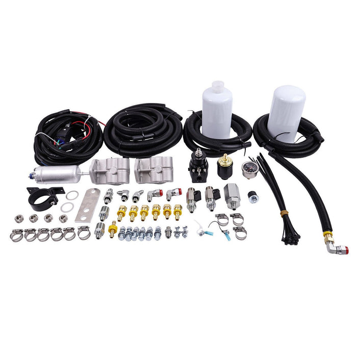 DURAFORCE Complete Electric Fuel Pump Conversion Kit for 94-97 OBS Ford 7.3L E-350 F-250