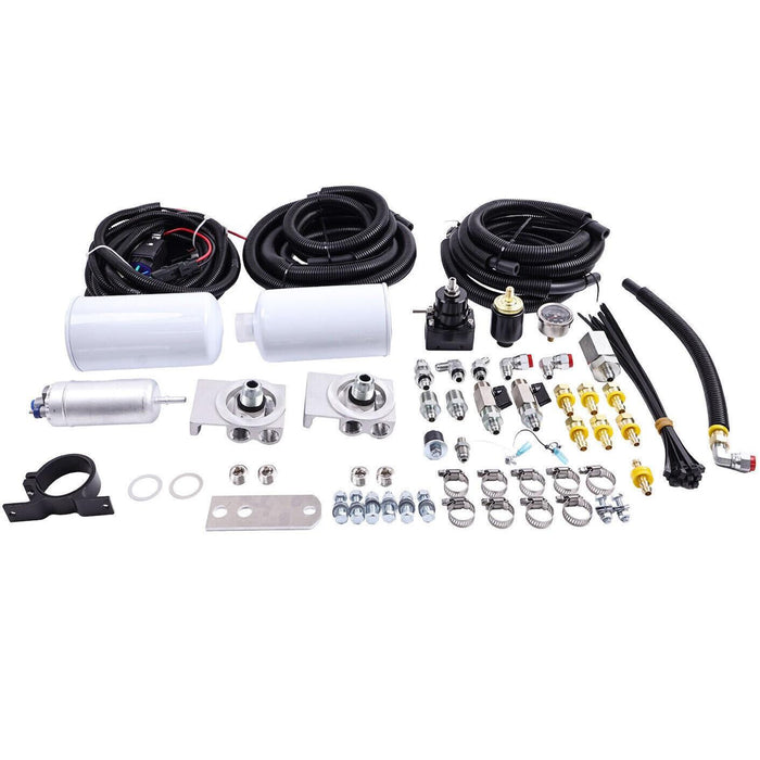 DURAFORCE Complete Electric Fuel Pump Conversion Kit for 94-97 OBS Ford 7.3L E-350 F-250