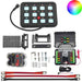 DURAFORCE 12 Gang RGB Switch Panel for Pickup Truck SUV UTV Caravan Boat Off-Road IP65